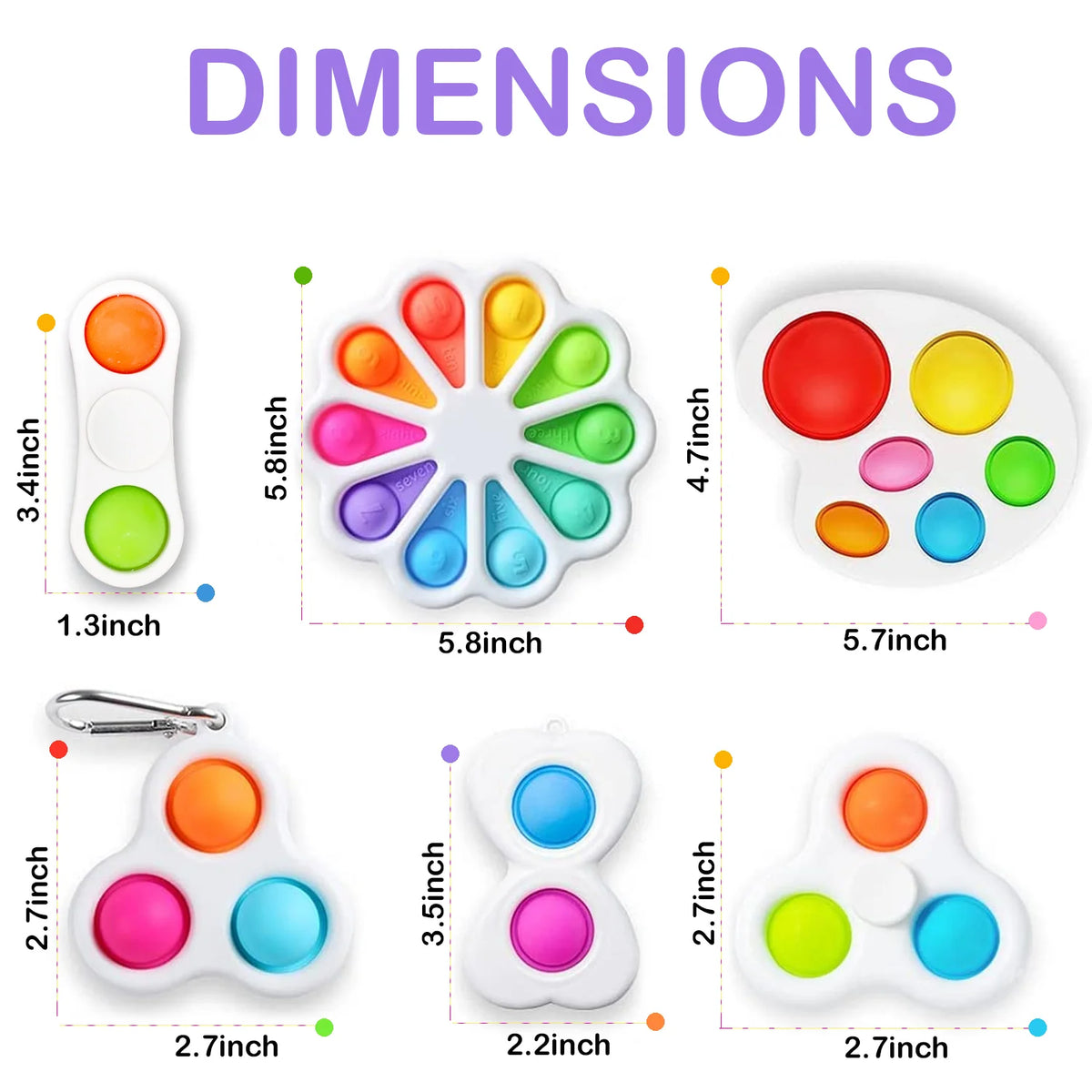 Push Bubble Fidget Sensory Toy S922
