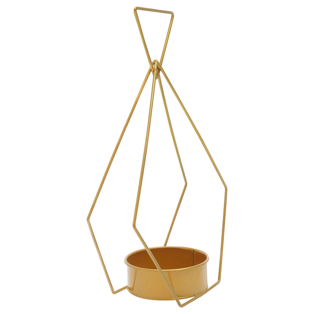 10pcs Gold Metal Flower Vases L611406