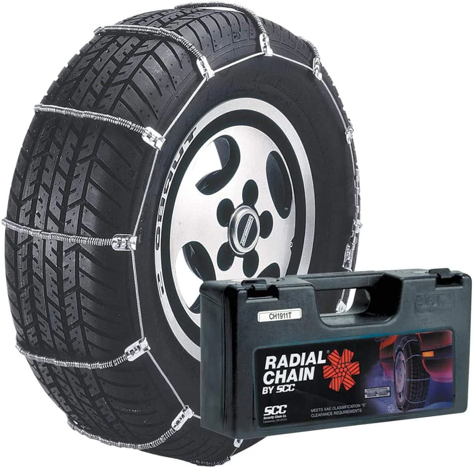 Silver Set of 2 Tire Chains R731