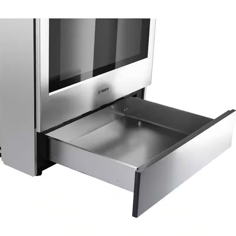 30 in. 4.6 cu. ft. Slide-In Electric Range with Self Cleaning Convection Oven in Stainless Steel W560923