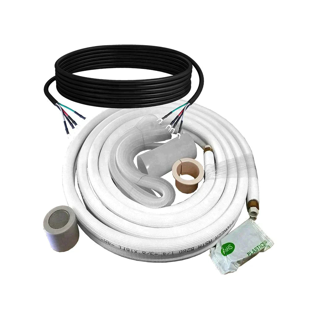 33ft 1/4-1/2 Copper Piping Kit Line Set G894730