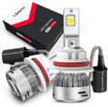 LED Bulbs 6000LM 6000K White Pack of 2 X9872