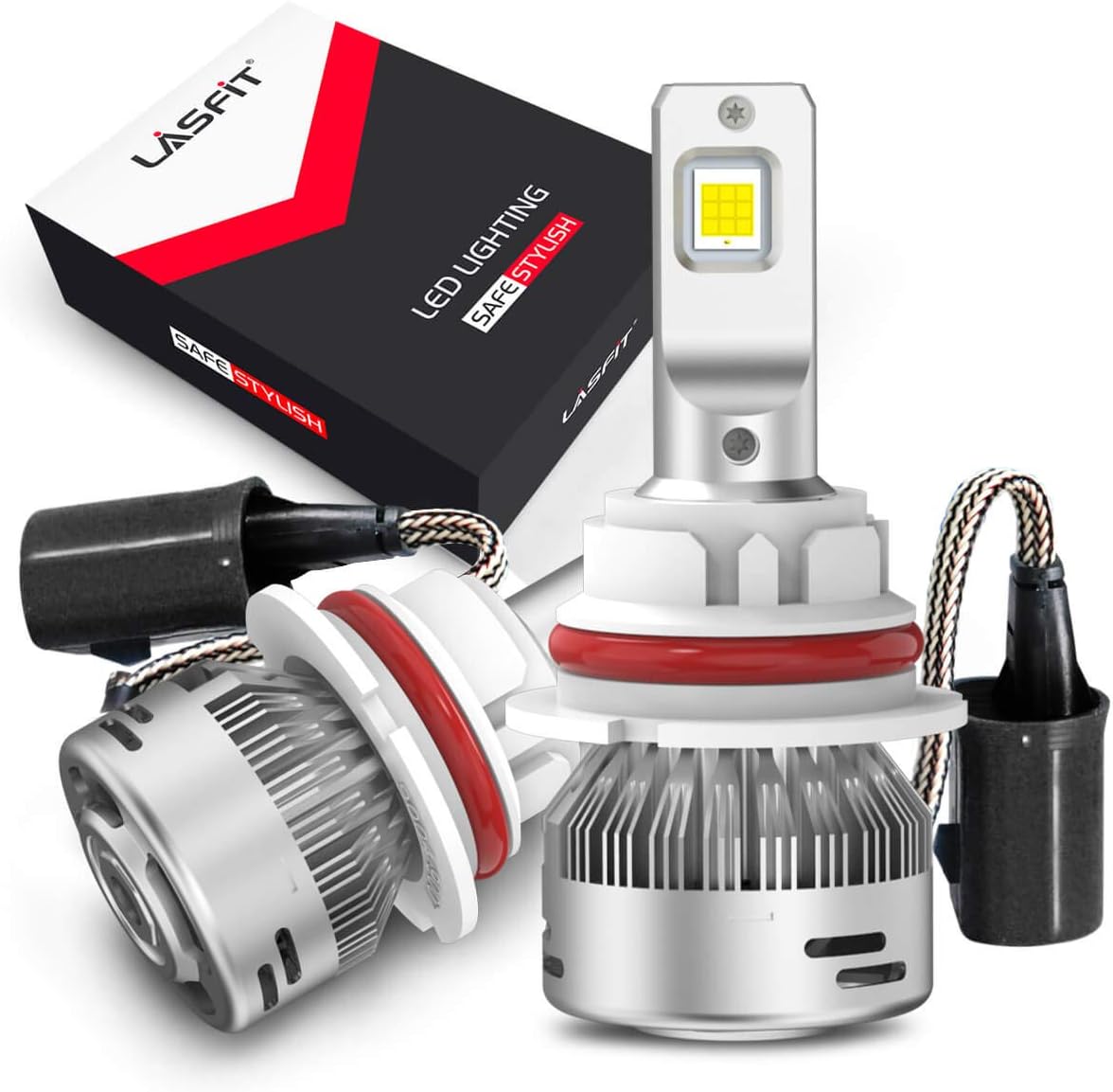 LED Bulbs 6000LM 6000K White Pack of 2 X9872