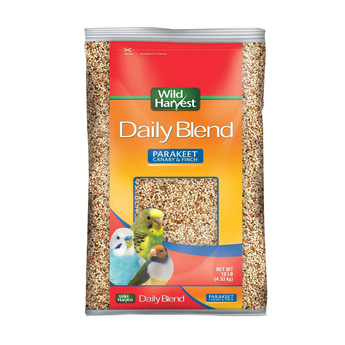 Daily Blend Nutrition Diet for Parakeet, Canary and Finch 10 Pounds X6628