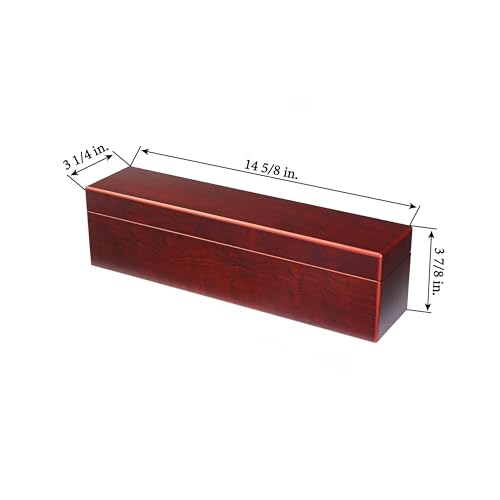 Mahogany Wood Grain Coin Box for 50 Slabs V69469