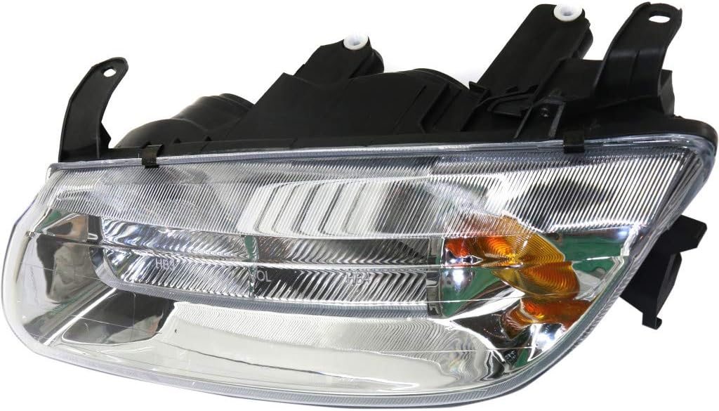 Halogen Headlight Assembly Pair for Saturn LW200 LW300 Sedan Wagon T689