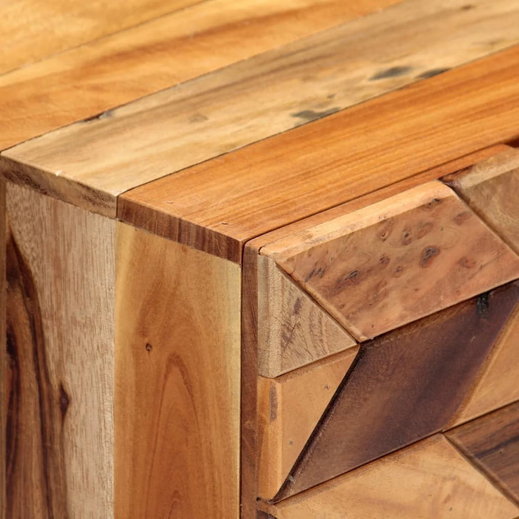 Bedside Cabinet Solid Reclaimed Wood H321245