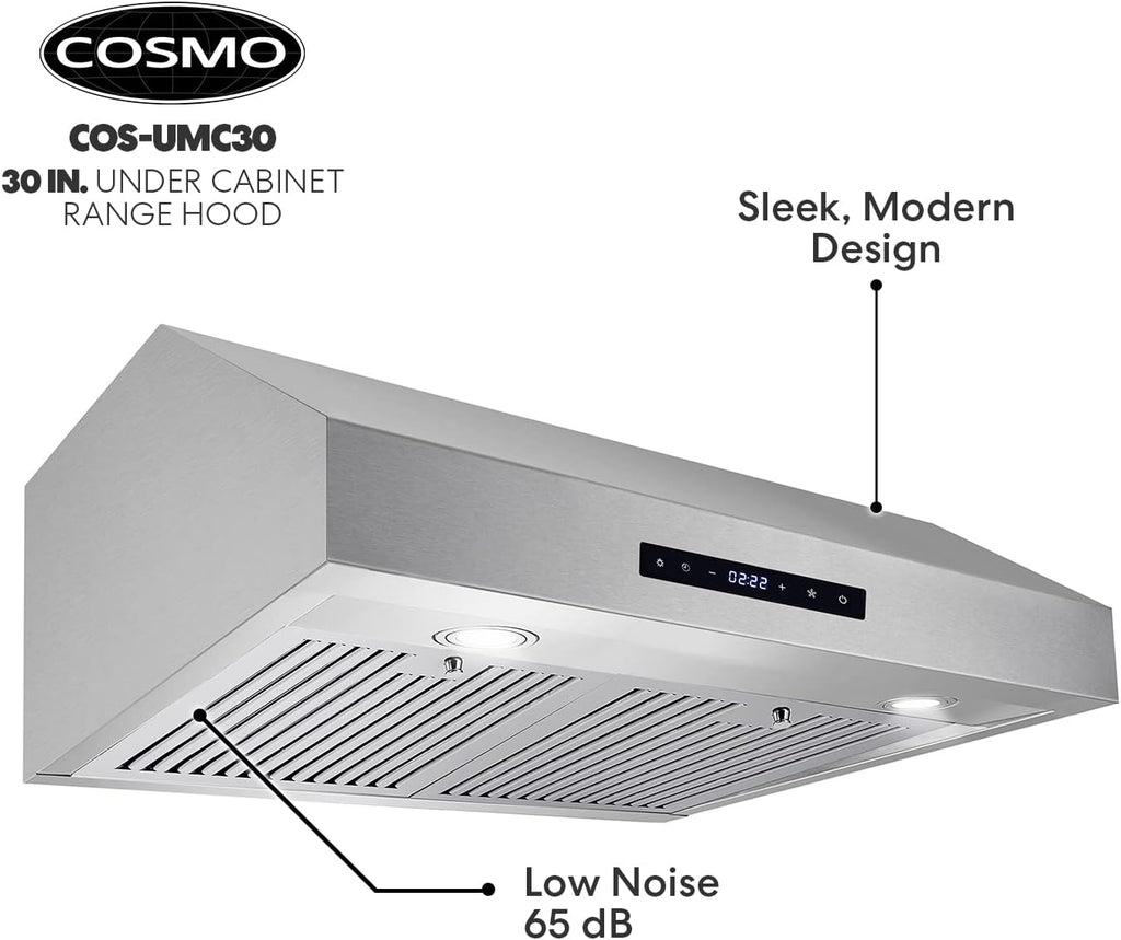 30 inch Stainless Steel Under Cabinet Range Hood M62755