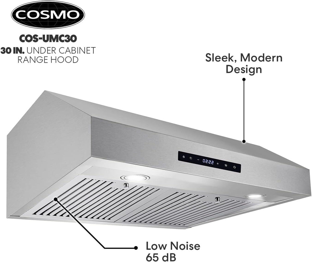 30 inch Stainless Steel Under Cabinet Range Hood M62755