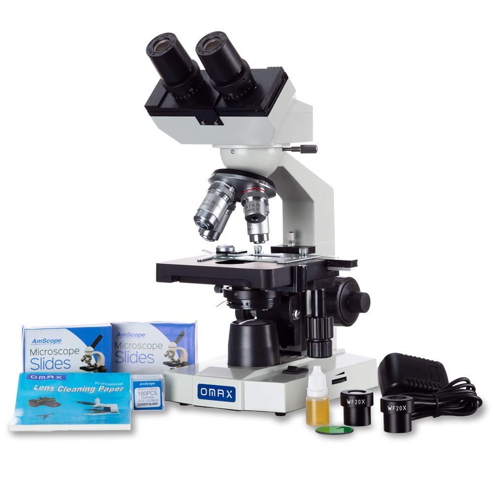 40X-2000X LED Binocular Compound Lab Microscope Q797