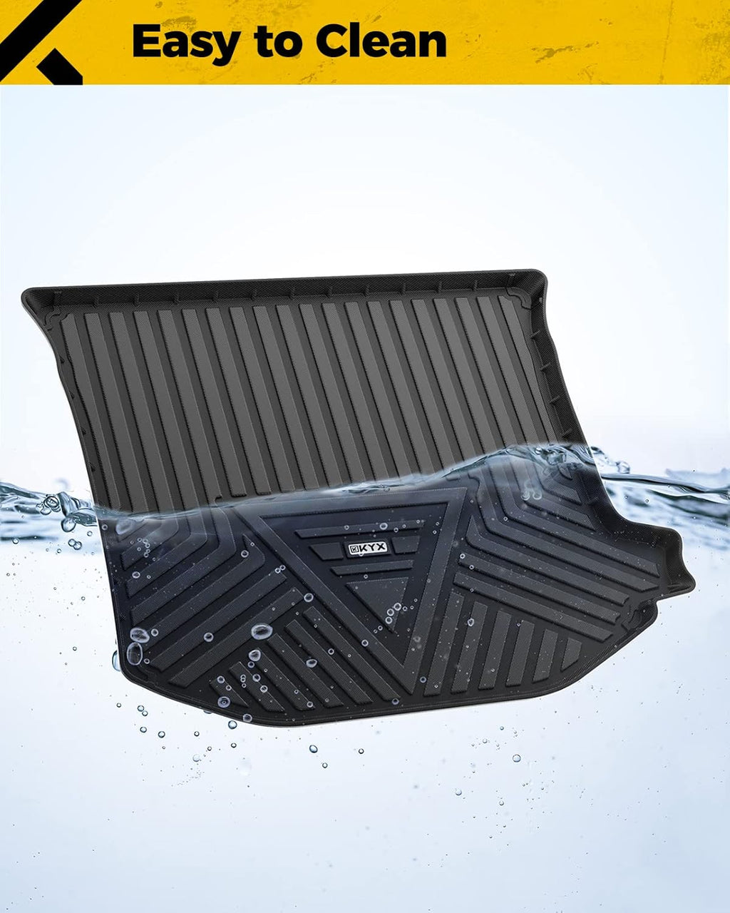 Black Pack of 2 TPE Trunk Liner B413