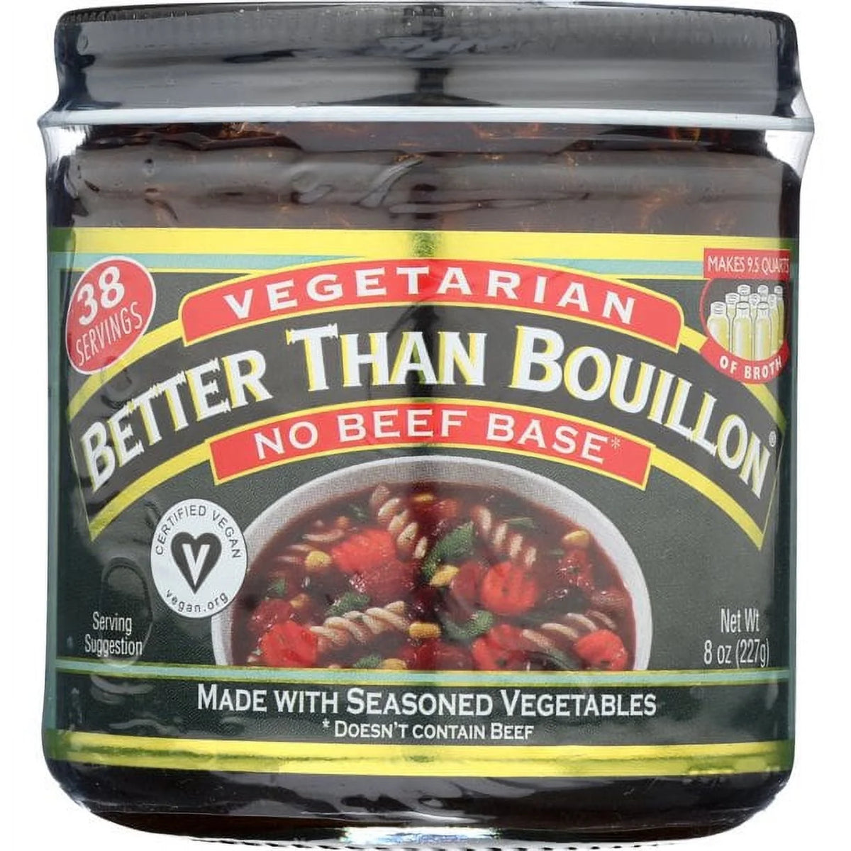 Vegetarian No Beef Base 8 oz Pack of 3 N4112