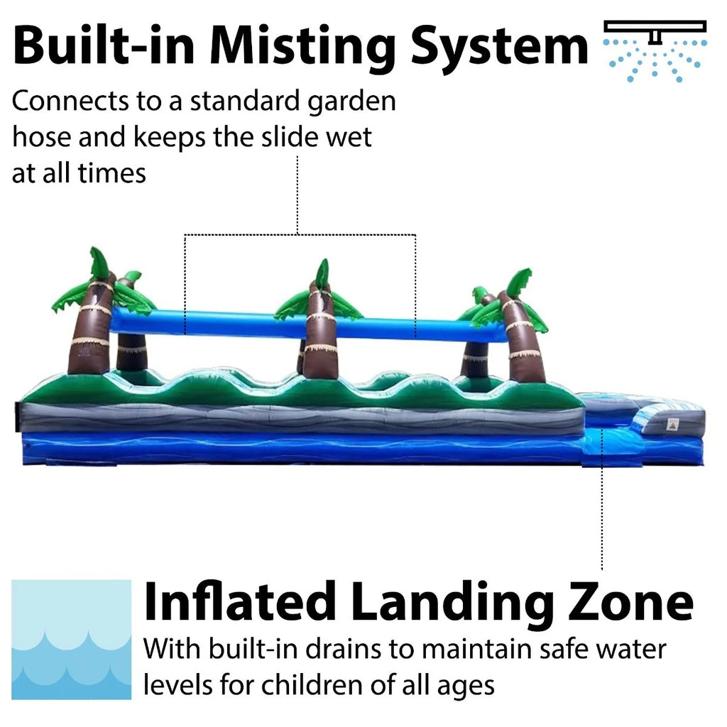 Commercial Inflatable Slip n Slide with Blower, 35' X782312