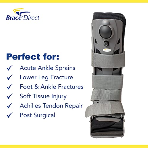 Tall Air CAM Walker Boot - Orthopedic Full Shell Air Cast Walking Boot R178