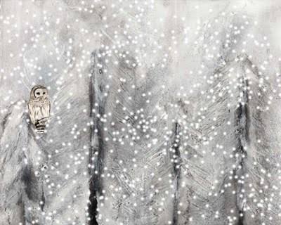 Snowy Habitat II Giclee Canvas L470819