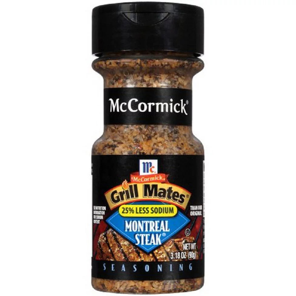 Montreal Steak Seasoning 25% Less Sodium Pack of 20 E63942
