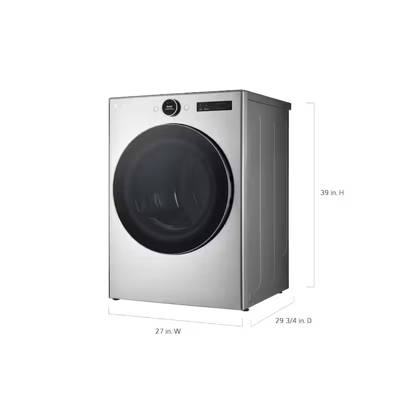 7.4 cu. ft. Vented Stackable Gas Dryer in Graphite Steel T885