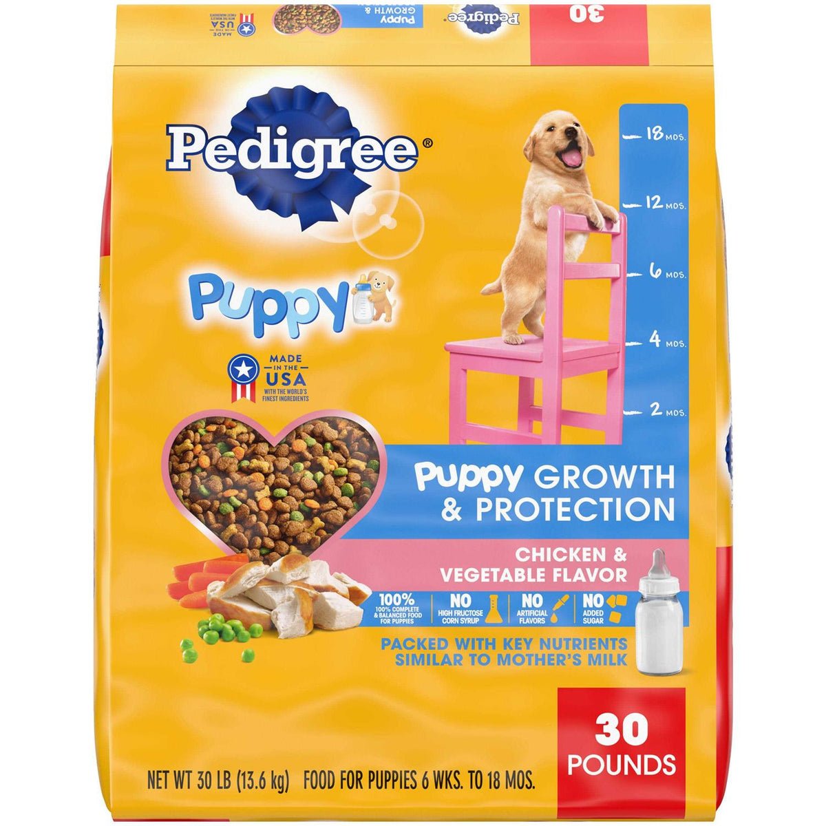 Chicken & Vegetable Flavor Dry Dog Food W335238