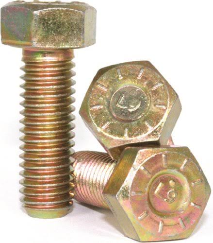 5/8-11 x 2 1/2 Hex Cap Screw Yellow Zinc Plated (150) B74532