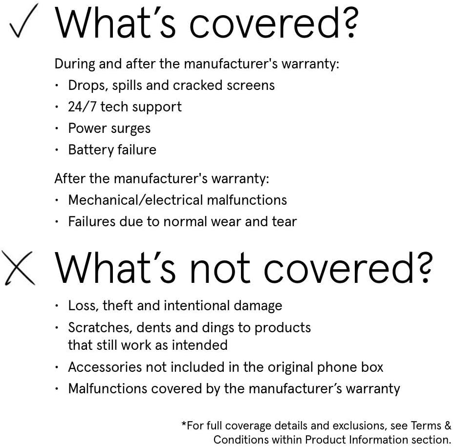 2 Year Mobile Accident Protection Plan with Tech Support K3425