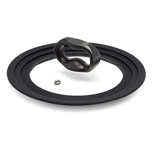 Black Tempered Glass Universal Lid for Cookware I65273