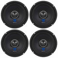 6.5x22 600W 4 Ohm Mid-Range Car Speakers Kevlar Cone T904