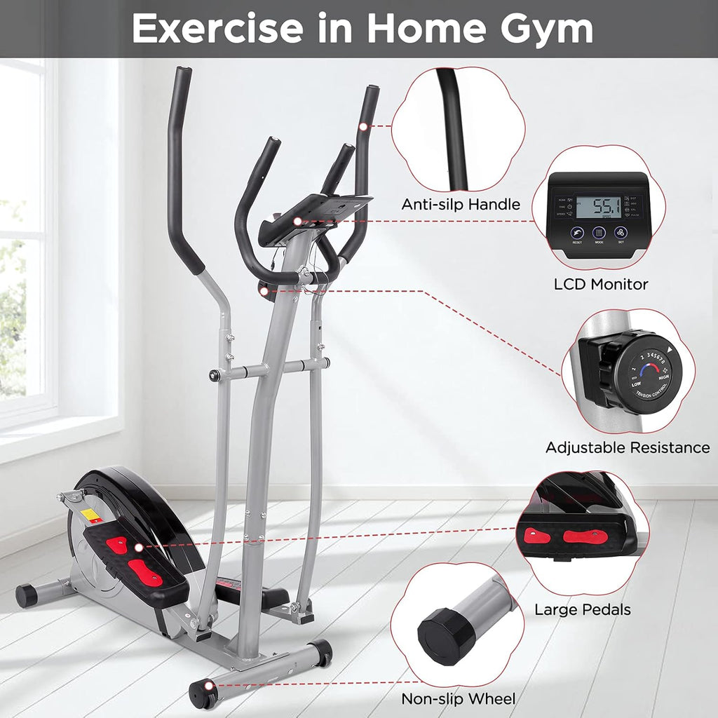 Elliptical Machine with LCD Monitor I5653