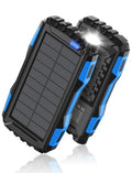 42800mAh Solar Power Bank with Flashlight (Orange) Y89972