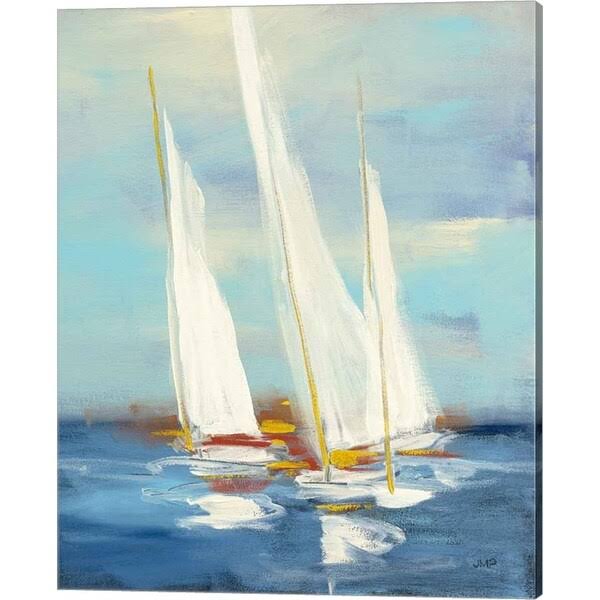 2 Piece Canvas Art Set 12 x 15 Blue O98749