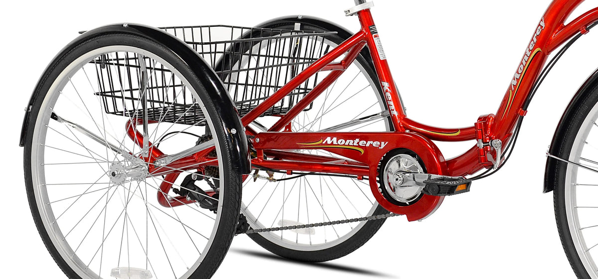 Aqua 7-Speed Folding Adult Tricycle I682