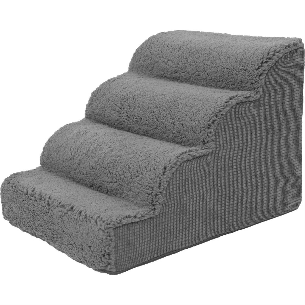 High Density Foam Scalloped Sherpa Top 4 Steps E45251