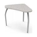 Grey Nebula Laminate Desk with 3 Adjustable Legs R3757