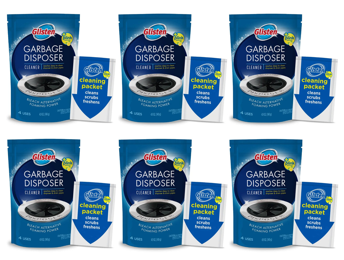 Garbage Disposer Cleaner and Freshener 6-Pack Lemon Scent Z448