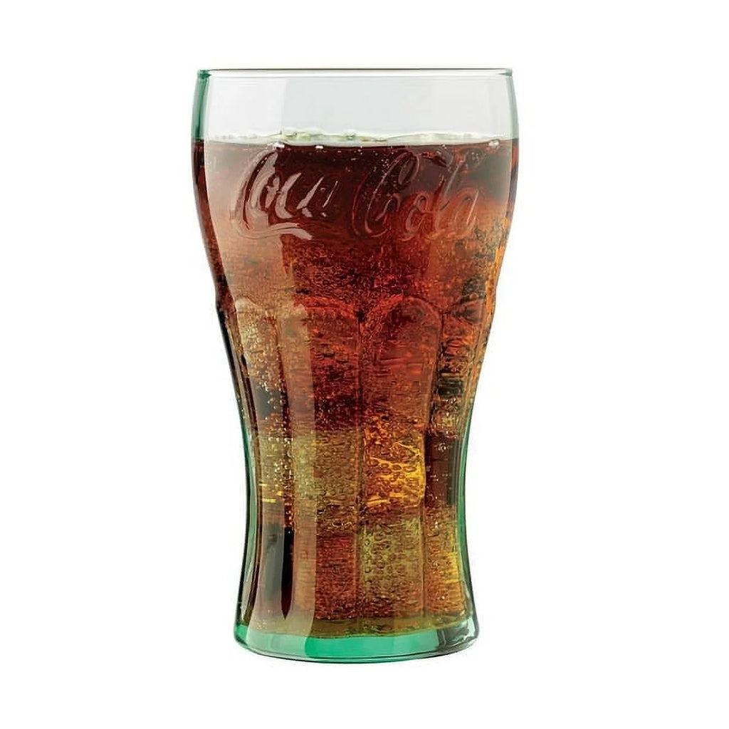 16-3/4-Ounce Glass Tumblers, Georgia Green, Set of 6 Y489