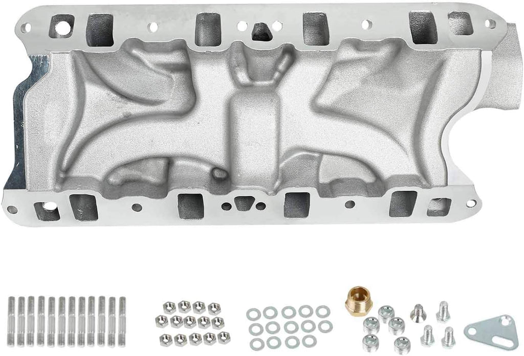 Aluminum Dual Plane Intake Manifold for SBF 260 289 302 Small Block E899