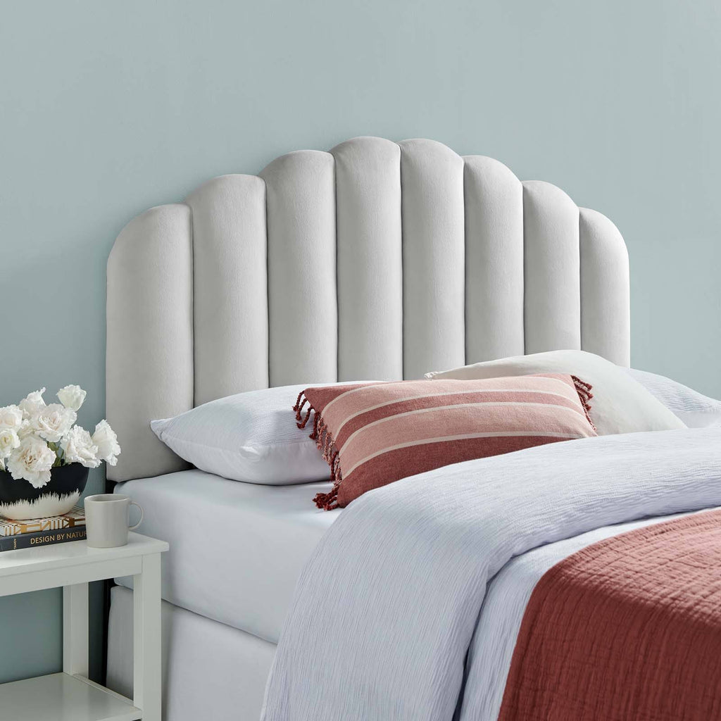 Teal Performance Velvet Headboard N215123