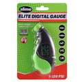 Digital Tire Gauge 5-150 Psi Green & Black S123351