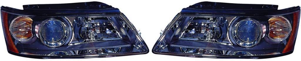 Headlight Assembly for Hyundai Sonata 2006 07, Pair M901678