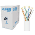 SolidRun by Cat5e Bulk Cable 250-Feet White A429