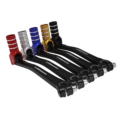 Folding Gear Shifter Shift Lever Pedal CNC Universal Red K80437