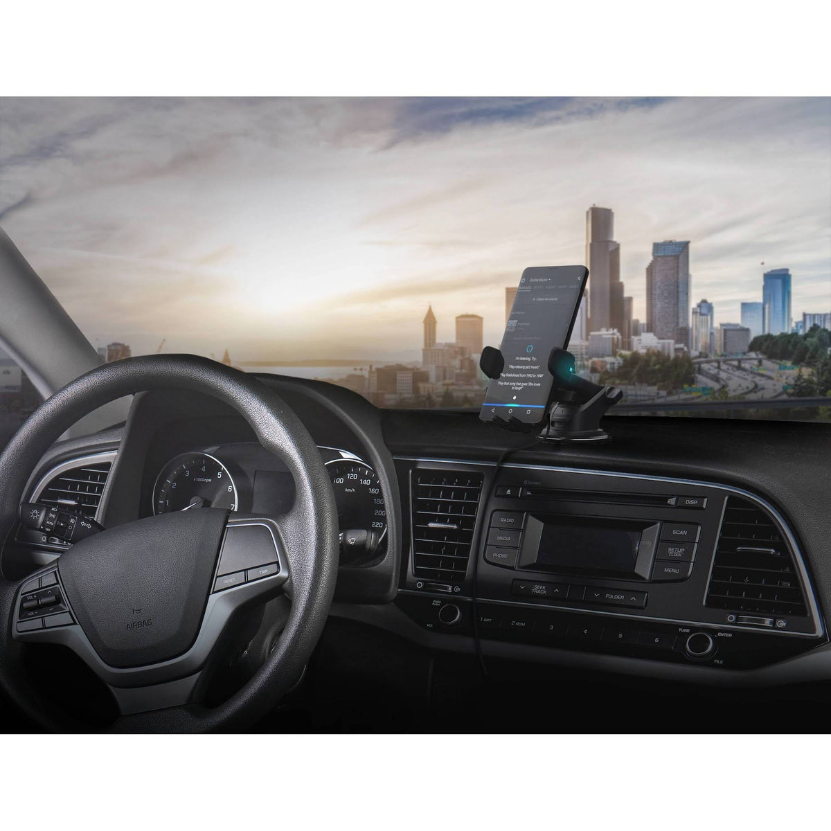 Black Car Mount U8020