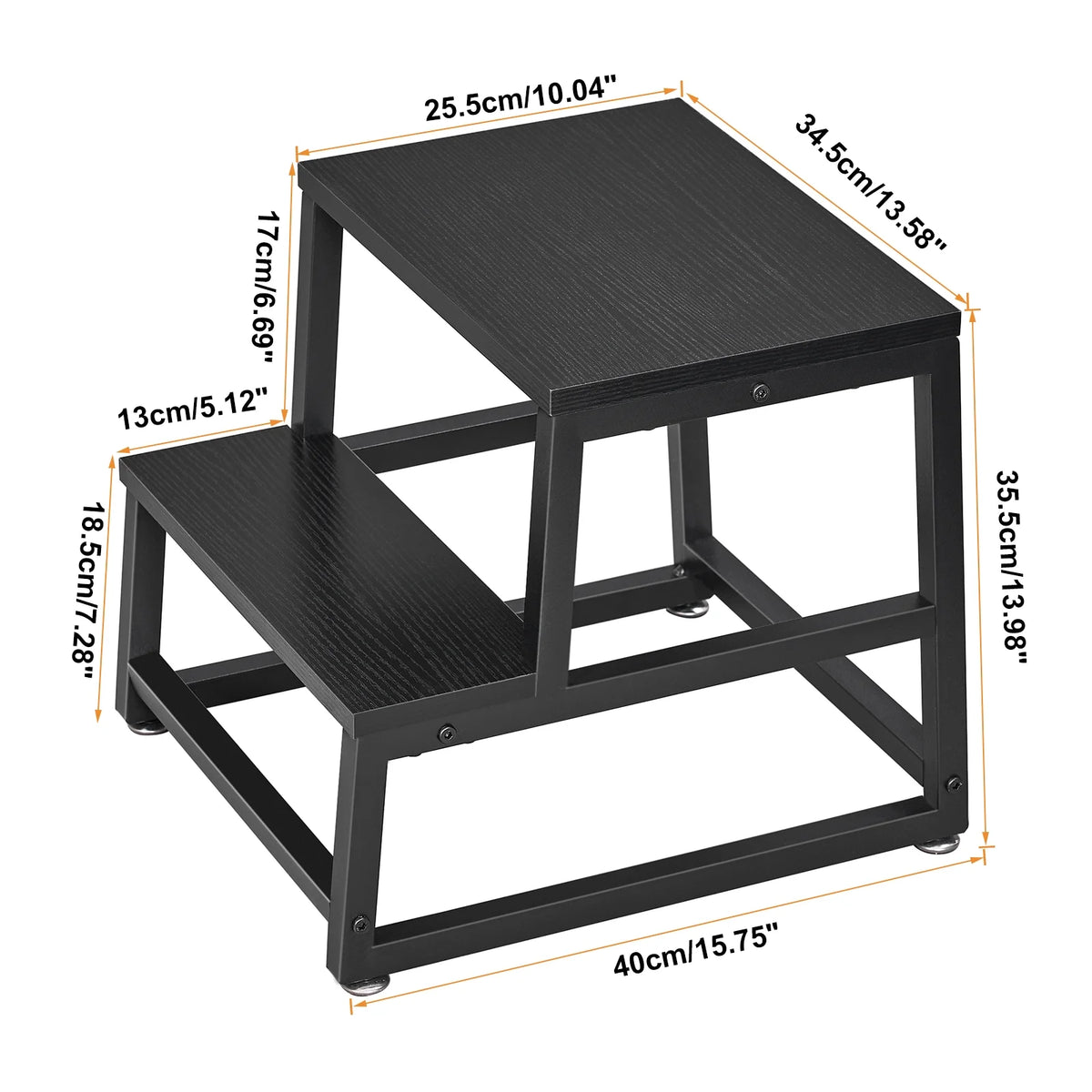 Wooden 2 Step Stool D326699