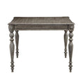 Gray Wooden Counter Height Table V71957