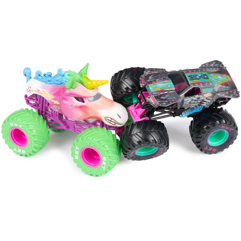 2-Pack Neon 1:64 Monster Trucks Y118267