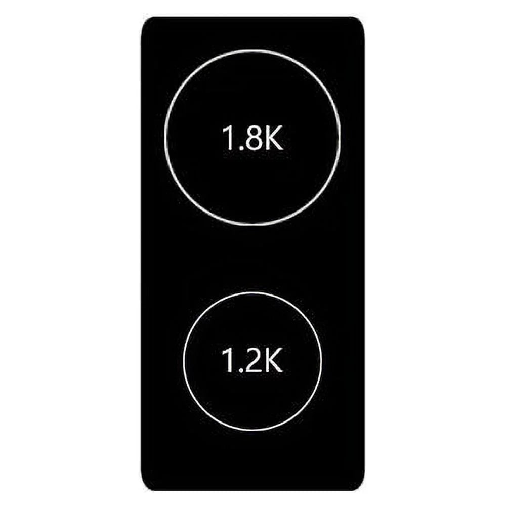 12" Wide 230V 2-Burner Induction Cooktop G130