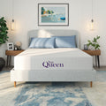 Charcoal Memory Foam Mattress, Full, with Antimicrobial Cover S83848