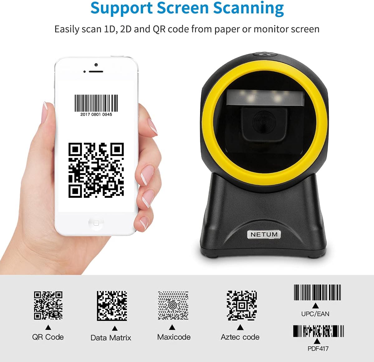 Desktop Omnidirectional Barcode Scanner Z226