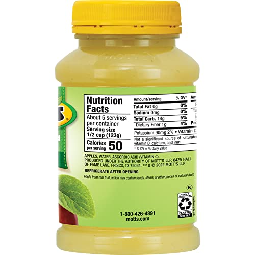 46 Oz Jar (Pack Of 8) No Sugar Added Applesauce K84695