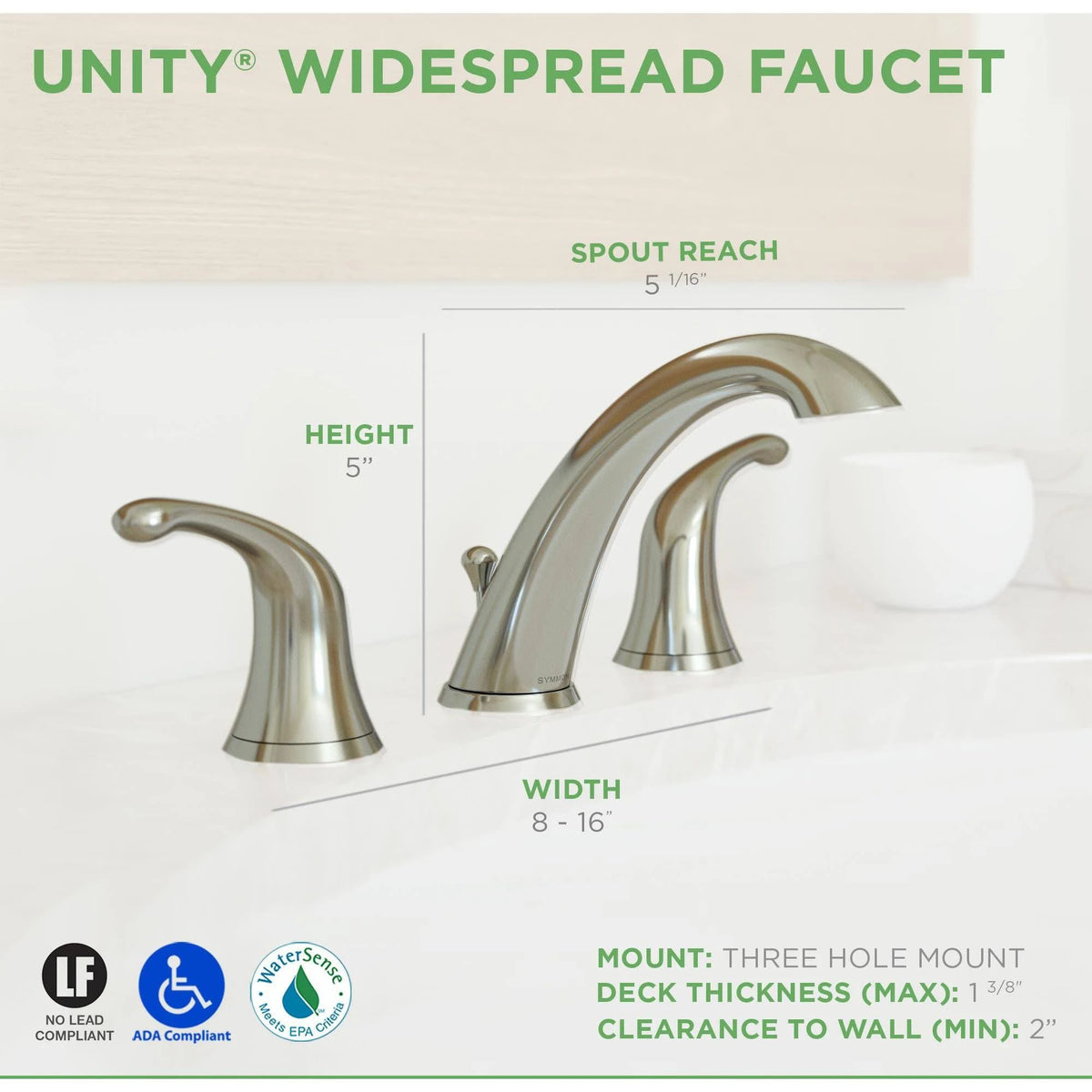 Polished Chrome 2-Handle Bathroom Faucet with Drain Assembly P679