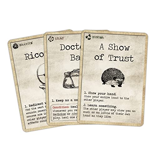 Hidden Traitor Strategy Card Game for 2-3 Players I8947